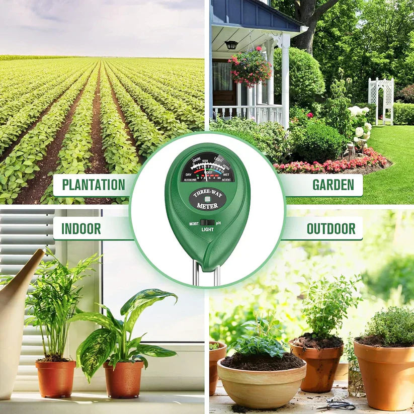 VitaSoilzy™ 3-in-1 Soil Test Meter