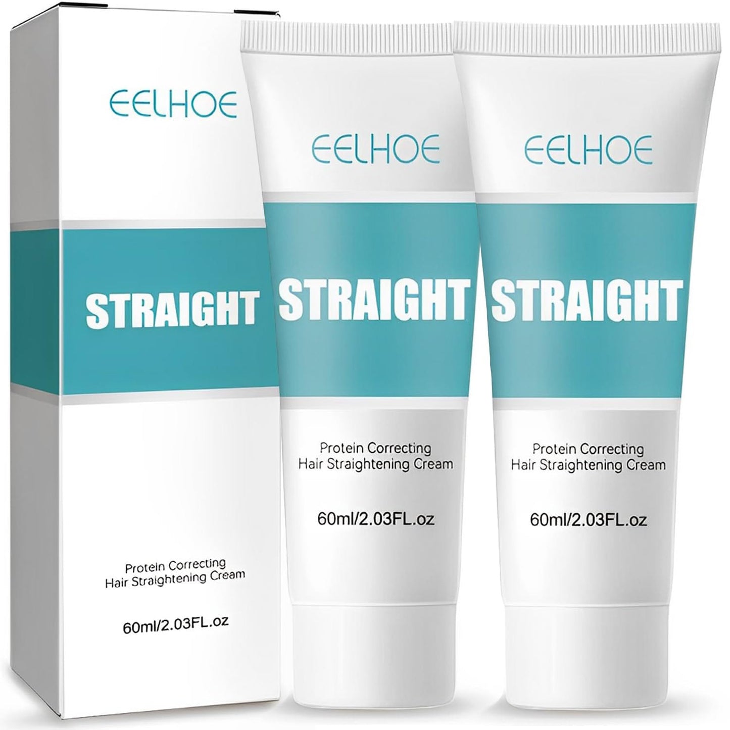 Shineluxy™️Hair Straightener Cream with Protein (Pack of 2)